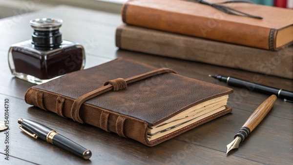 Obraz pen and notebook