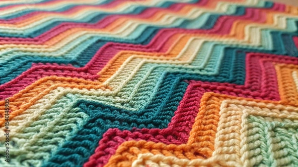 Obraz colorful fabric texture