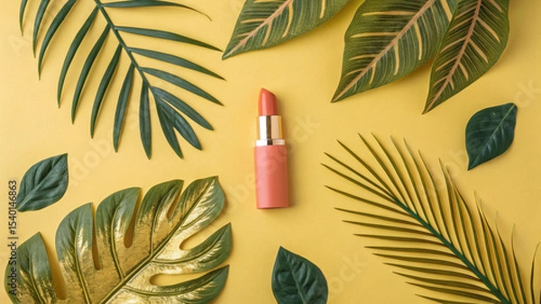 Obraz seamless background with leaves