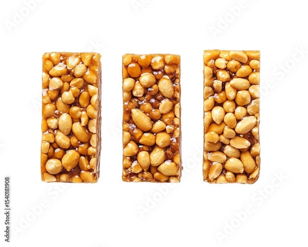 Obraz Peanut brittle bars