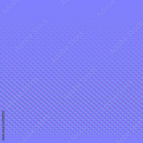 Obraz Three-dimensional gradation normal map (seamless pattern)