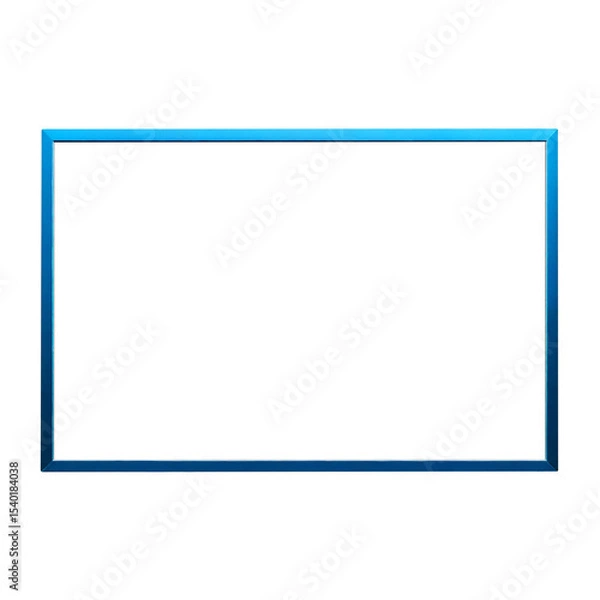 Fototapeta Modern Glossy Gradient Photo Frame Design