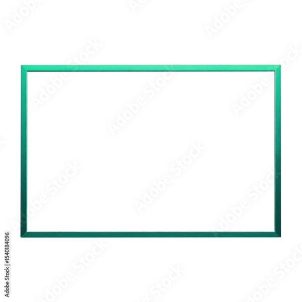 Fototapeta Modern Glossy Gradient Photo Frame Design