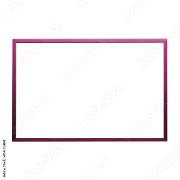 Fototapeta Modern Glossy Gradient Photo Frame Design