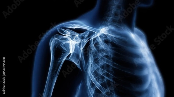 Obraz an xray of a shoulder