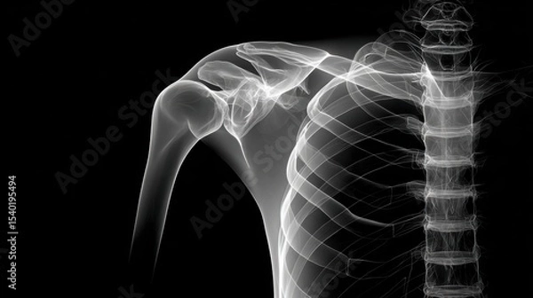 Obraz an xray of a shoulder