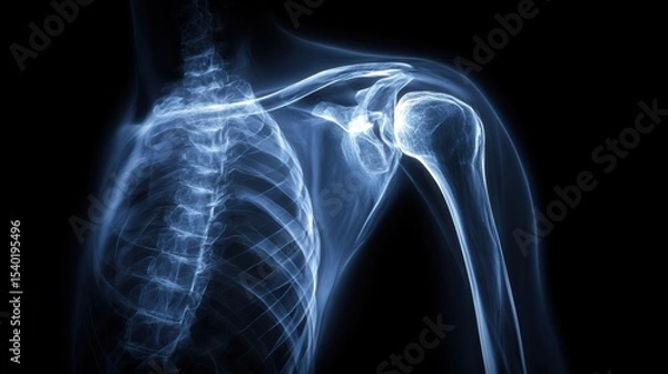 Obraz an xray of a shoulder
