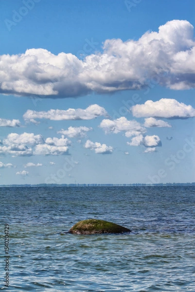 Obraz Findling im Rügischen Bodden