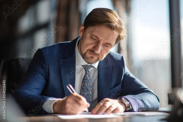 Fototapeta business accounting documents,auditor,management and auditing of office documents,Reports for Tax Time Analysis, Office worker working with documents, pre-approval quality assessment