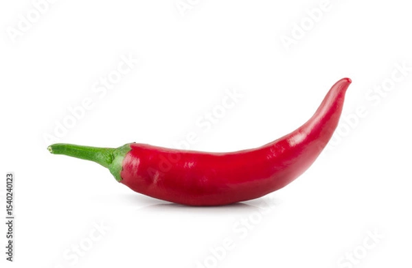 Obraz Pepper bitter isolated on a white background