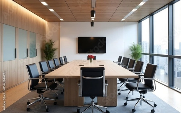 Obraz Modern conference room. High quality
