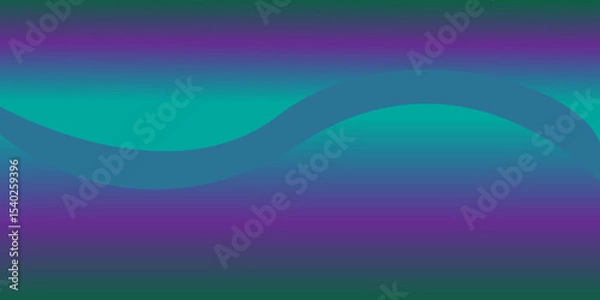 Obraz Abstract colourful background with flowing waves of blue, green, and purple light, creating a smooth, bright, and vibrant artistic design