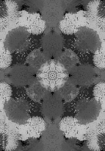 Fototapeta Composición gris abstracta. Fondo en tonos grises