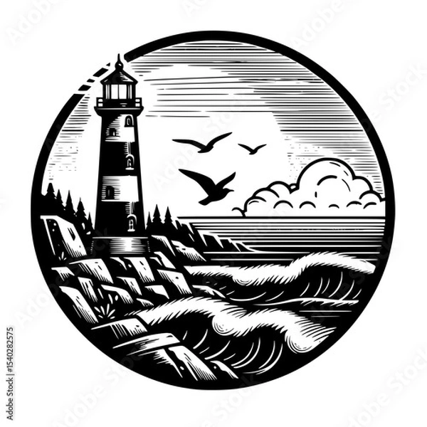 Obraz lighthouse on the sea