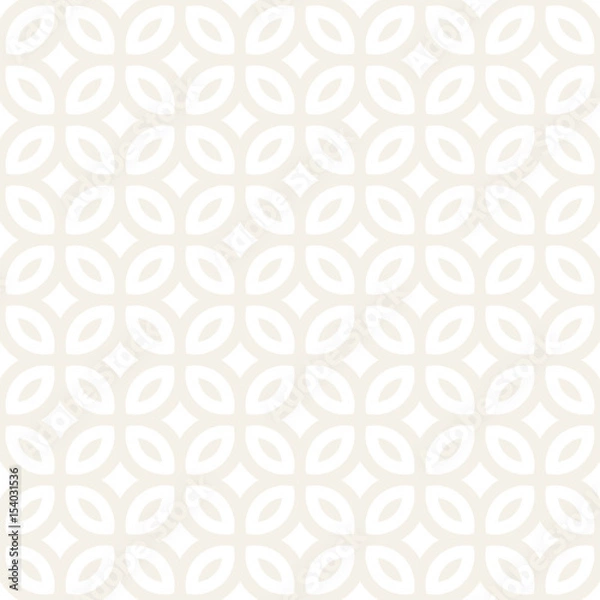 Fototapeta Vector Seamless Subtle Geometric Lines Pattern. Abstract Geometric Background Design