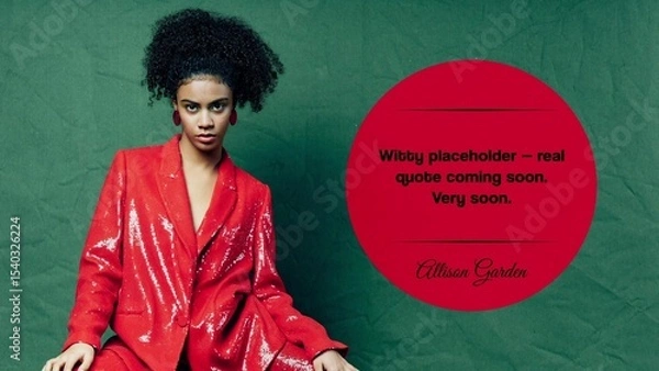 Fototapeta Classic Quote 03