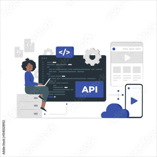 Fototapeta this is technology vector file 