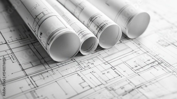 Obraz construction project manager ensuring compliance with safety regulations and building codes throughout construction