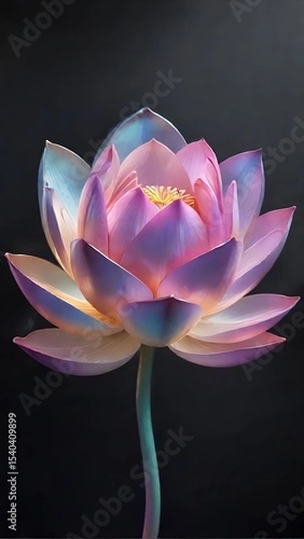 Fototapeta Vivid Flower with Multiple Layers of Petals