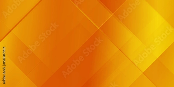 Fototapeta Orange Abstract Lights Lines Background with tech geometric shapes, geometric background Fit for presentation design and website, Minimal geometric background with triangles.