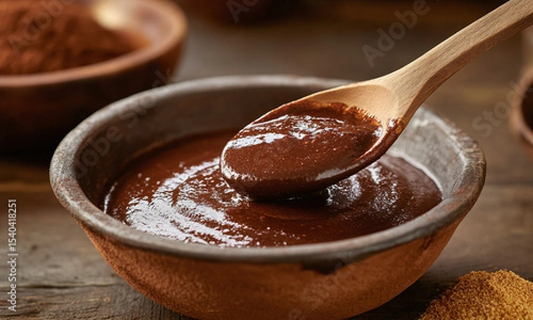 Fototapeta Mole Coloradito - A red mole from Oaxaca, slightly sweet and rich.