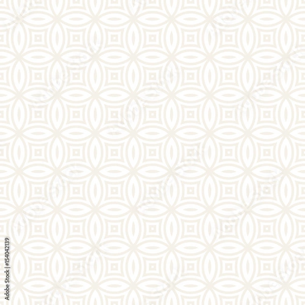Fototapeta Vector Seamless Subtle Geometric Lines Pattern. Abstract Geometric Background Design