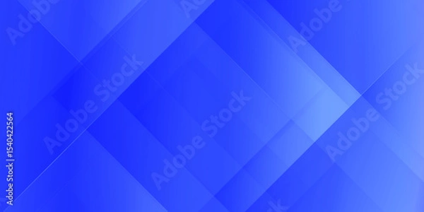 Obraz Abstract Geometric Blue Background with Gradient color abstract modern geometric lines, abstract blue square with triangles and various geometric stripes, Contemporary abstract geometric background .