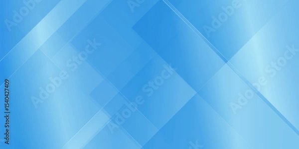 Fototapeta Abstract Geometric Blue Background with Gradient color abstract modern geometric lines, abstract blue square with triangles and various geometric stripes, Contemporary abstract geometric background .