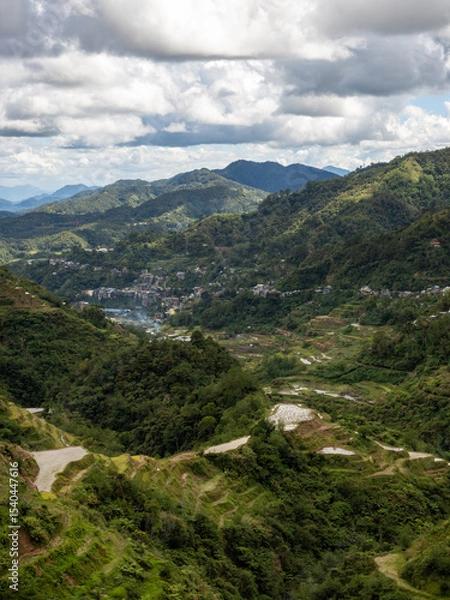 Fototapeta フィリピンのバナウェ周辺