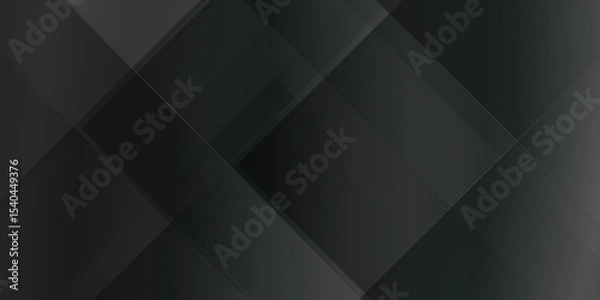 Fototapeta black modern abstract background with neon geometric luxury abstract stripes, modern business, technology and communication concept Abstract minimalist wallpaper with orderly geometric arrangements.