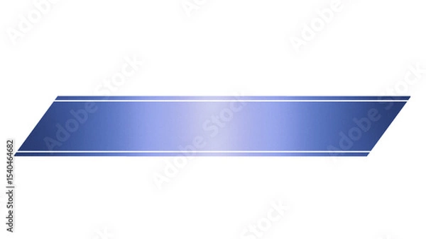 Obraz サテンリボンテロップベース2(ブルー)	