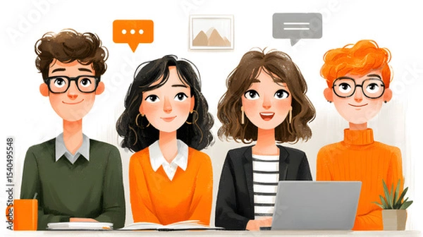 Obraz online collaboration environment with tools and avatars