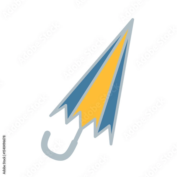Fototapeta umbrella icon , template, flat, design, vector, illustrations, education, style, trendy, collections