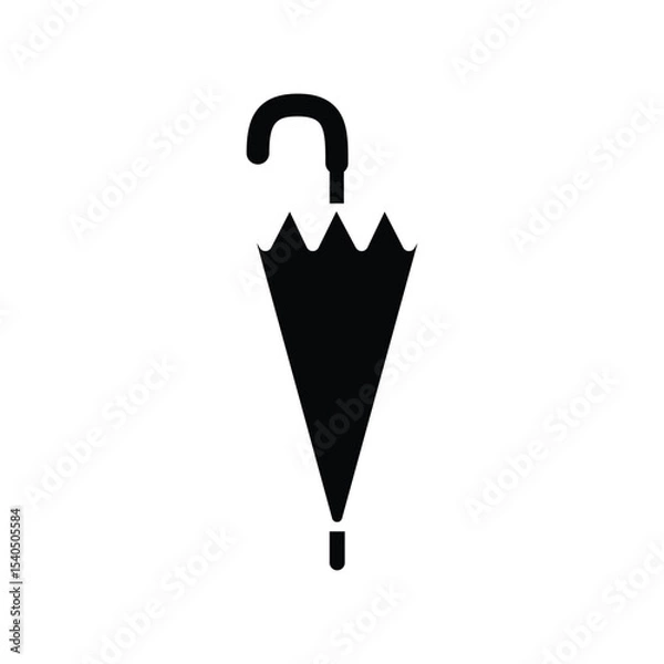 Fototapeta umbrella icon , template, flat, design, vector, illustrations, education, style, trendy, collections