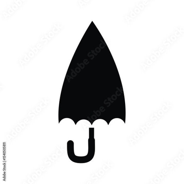 Fototapeta umbrella icon , template, flat, design, vector, illustrations, education, style, trendy, collections