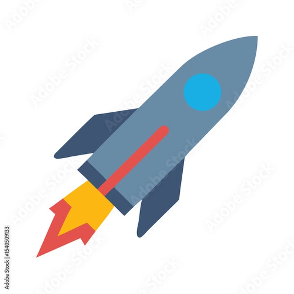 Obraz rocket in space