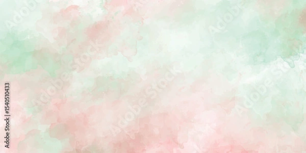 Fototapeta Which is subtle and soft, gradient in a Pink watercolor abstract background. Purple watercolor background for textures backgrounds and web banners design Watercolor pink background.	soft blue watercol
