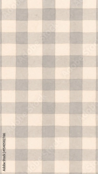 Obraz Minimalist checkered beige pattern