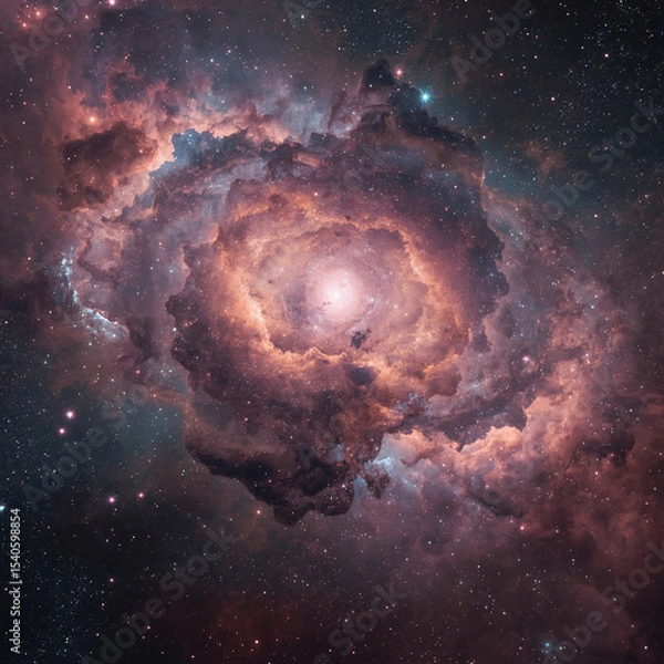 Obraz Ethereal Cosmic Cloud Imagery