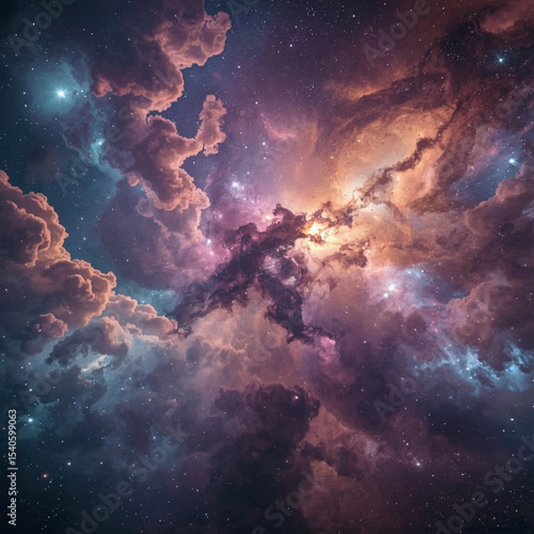 Obraz Shimmering Celestial Wonders