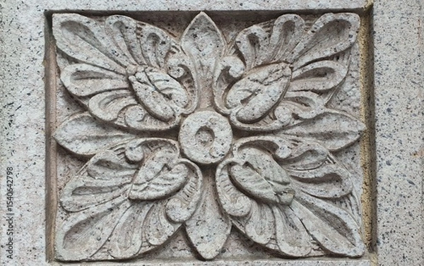 Obraz carved stone carving