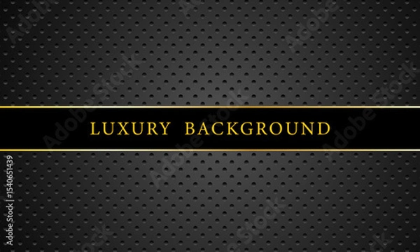 Fototapeta Luxury Dark Background with Gold Diagonal Lines