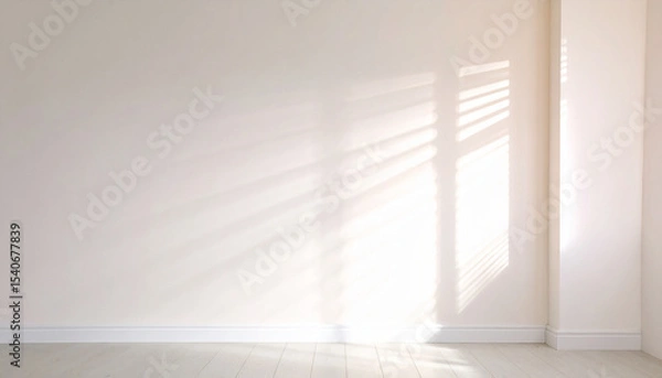 Obraz Pastel Light Rays on Matte Wall.shadow, spectrum, abstract, bright, light effect, background, aesthetic, artistic, beam, colors, colours, contemporary, crystal, defocused, dynamic, effect, ethereal,