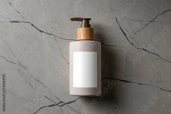 Obraz Spray bottles and aerosol can on white background for cosmetic and hygiene use.