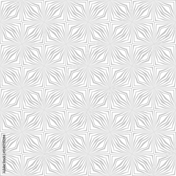 Fototapeta Vector geometric abstract diagonal monochrome pattern for fabric, wallpaper design