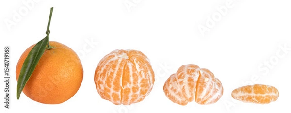 Obraz Clémentines épluchées