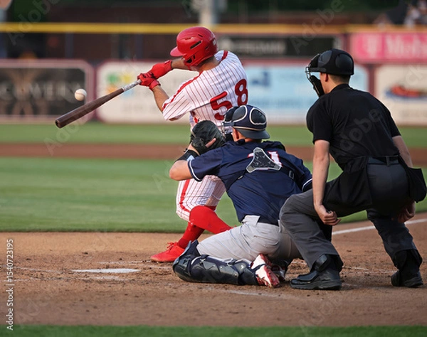 Obraz #58 baseball hitter