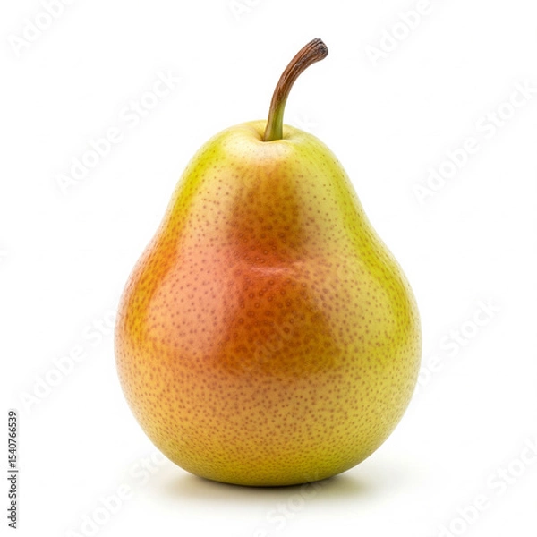 Fototapeta Isolated Pear on White Background