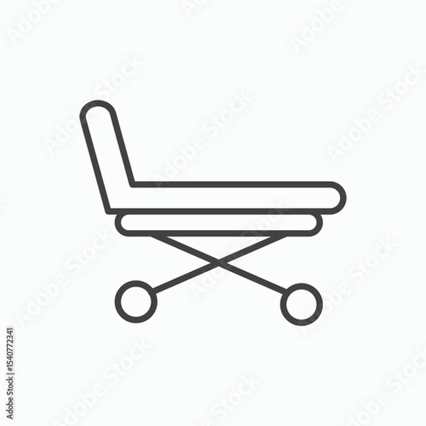 Fototapeta Stretcher icon