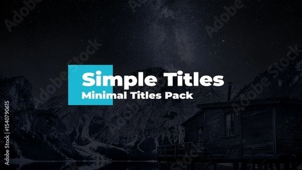 Fototapeta Clean Title 05